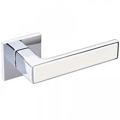 Ручки на розетах Gavroche NIKEL Ni - Z25 CP/Beige-0
