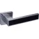 Ручки на розетах Gavroche MAGNIUM Mg - A1 CP/BLACK-5-thumb