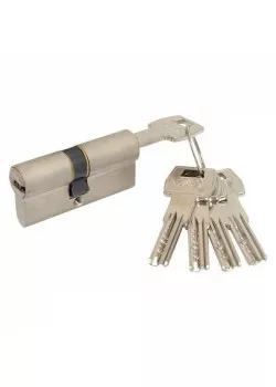 Циліндри AGB Scudo 5000 70мм (30х40) ключ/ключ нікель