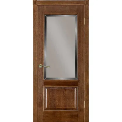 Міжкімнатні Двері Terminus Classic NEW 4 ПО дуб браун Шпон-0
