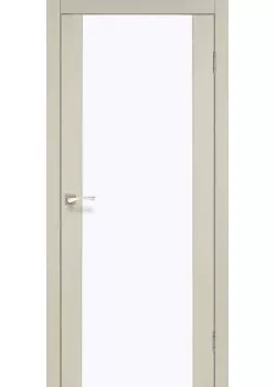 Двери SR-01 белое стекло Korfad