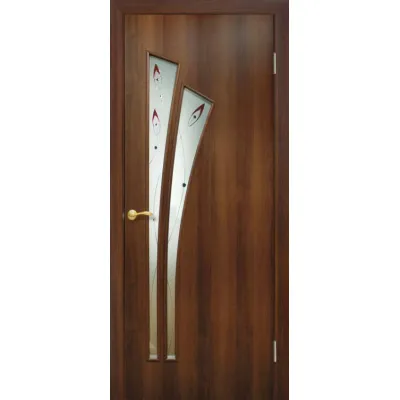Межкомнатные Двери Омис ПВХ Пальма КР ПВХ плёнка-0