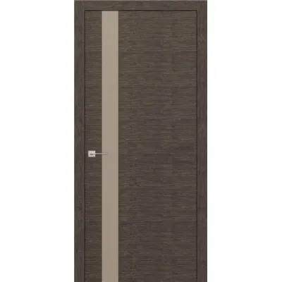 Двері Rodos Modern Flat латте напівскло-0
