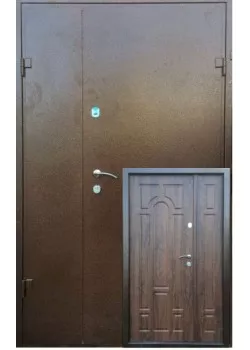 Двері Мет/МДФ з притвором вулиця 1200 Redfort
