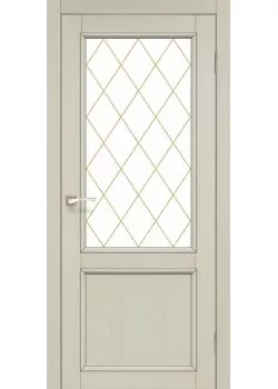 Двері CL-02 сатин білий Korfad
