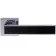 Ручки на розетах Gavroche MAGNIUM Mg - A1 CP/BLACK-5-thumb
