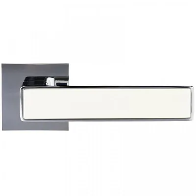 Ручки на розетах Gavroche NIKEL Ni - Z25 CP/Beige-1