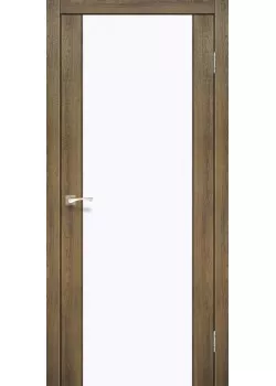 Двери SR-01 белое стекло Korfad