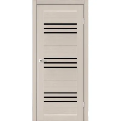 Межкомнатные Двери Leador Doors Sovana Черное стекло ПВХ плёнка-2