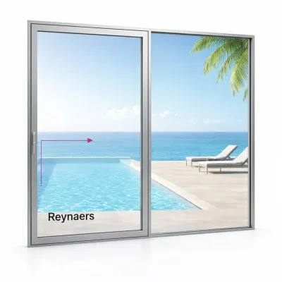 Алюмінієва підйомно розсувна система Reynaers MasterPatio з теплоізоляцією 2500*2000 мм-0