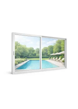 Алюминиевая подъемно раздвижная система Reynaers MasterPatio с теплоизоляцией 2500*2500 мм