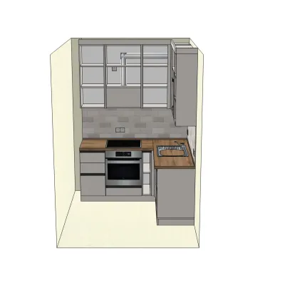 Кутова кухня на замовлення Біла №33 07.07.2023-3