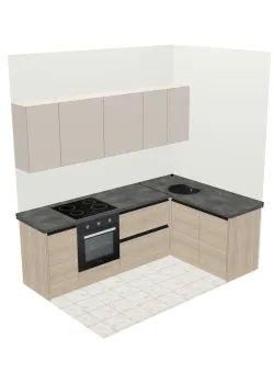 Угловая кухня на заказ №336 13.01.2026