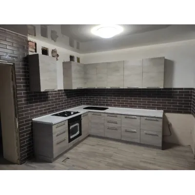 Кутова кухня на замовлення у кольорі Дуб сірий №13 08.03.2023-1
