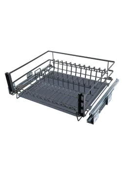 Нижняя сушка для посуды выдвижная Willow 600мм , графит Muller