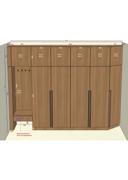 Мебель Вариант Прихожей №48 22.01.2026