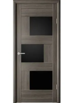 Двери Albero Megapolis PVH Stokgolm Черное стекло