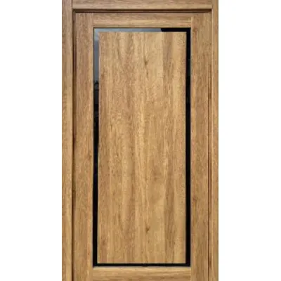 Межкомнатные Двери Allegro Colori Glass Черное стекло ПВХ плёнка-0
