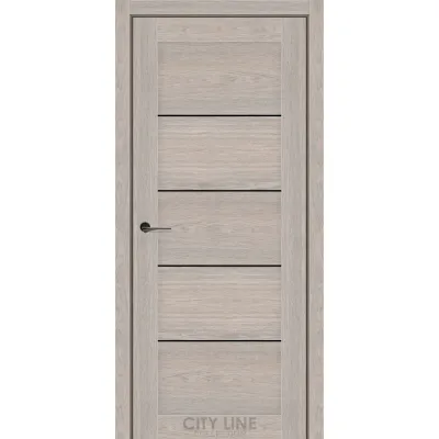 Межкомнатные Двери City Line BELTON Черное стекло ПВХ плёнка-4