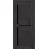 Межкомнатные Двери City Line Express FLORUS Черное стекло Ламинатин-5-thumb