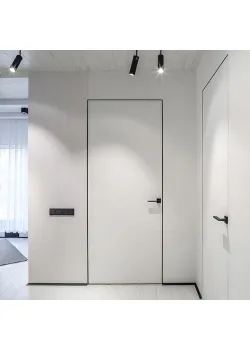 Двері Прихованого Монтажу Comeo Porte Multistrato FT з чорним торцем
