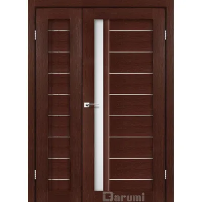 Міжкімнатні Двері Darumi Doors Bordo венге панга сатин білий полуторні Ламінатин-0