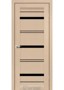 Двері Darumi Doors Darina дуб боровий Чорне скло