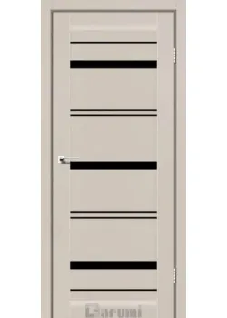 Двері Darumi Doors Darina димний краст Чорне скло