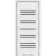Межкомнатные Двери Darumi Doors Versal белый матовый Черное стекло Ламинатин-3-thumb