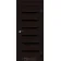 Межкомнатные Двери Darumi Doors Vela дуб честнат Черное стекло Ламинатин-3-thumb