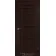 Межкомнатные Двери Darumi Doors Leona дуб честнат Черное стекло Ламинатин-3-thumb