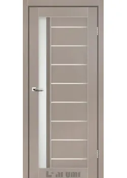 Двері Darumi Doors Bordo сірий краст сатин білий
