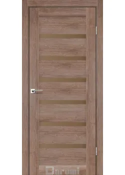 Двери Darumi Doors Vela орех бургун сатин бронза