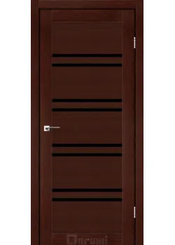 Двери Darumi Doors Mary венге панга Черное стекло
