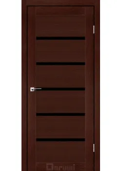 Двери Darumi Doors Tina венге панга Черное стекло