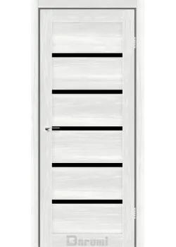 Двері Darumi Doors Tina ясен отару Чорне скло
