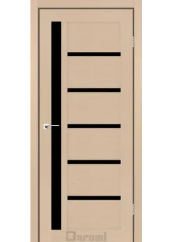 Двері Darumi Doors Arny дуб боровий Чорне скло