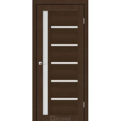 Межкомнатные Двери Darumi Doors Arny дуб честнат сатин белый Ламинатин-0
