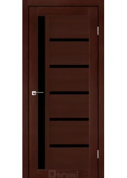 Двери Darumi Doors Arny венге панга Черное стекло