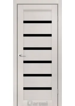 Двери Darumi Doors Vela дуб ольс Черное стекло