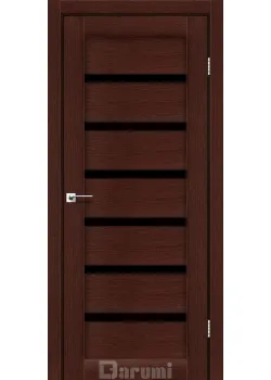 Двери Darumi Doors Vela венге панга Черное стекло