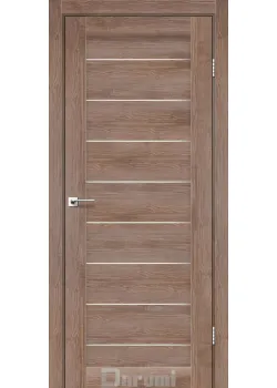 Двери Darumi Doors Leona орех бургун сатин белый
