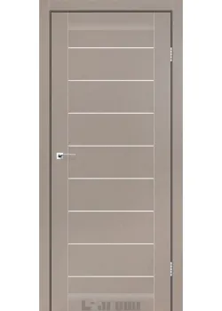 Двері Darumi Doors Leona сірий краст сатин білий