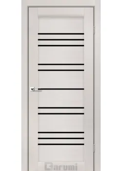 Двери Darumi Doors Versal дуб ольс Черное стекло