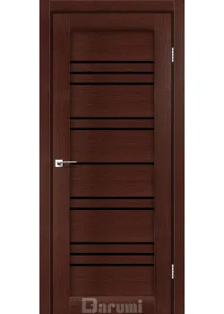 Двери Darumi Doors Versal венге панга Черное стекло