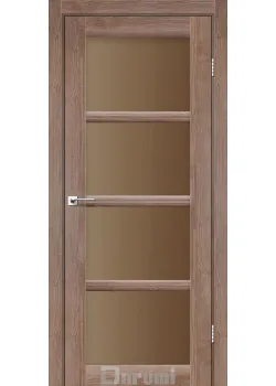 Двері Darumi Doors Avant горіх бургун сатин бронза