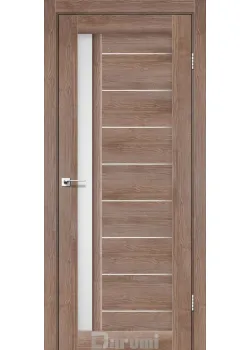 Двері Darumi Doors Bordo горіх бургун сатин білий