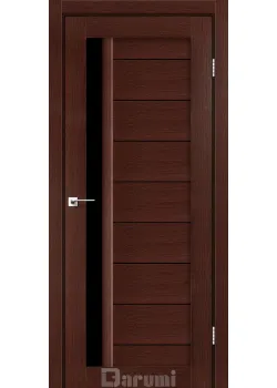 Двери Darumi Doors Bordo венге панга Черное стекло