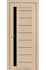 Двери Darumi Doors Bordo дуб боровой Черное стекло