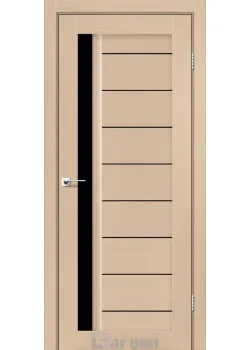 Двери Darumi Doors Bordo дуб боровой Черное стекло